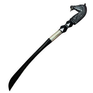 Vintage Horse Head Shoehorn 11.75” Marked Japan Equestrian Mid Century Decor